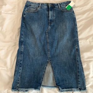 NWT denim skirt